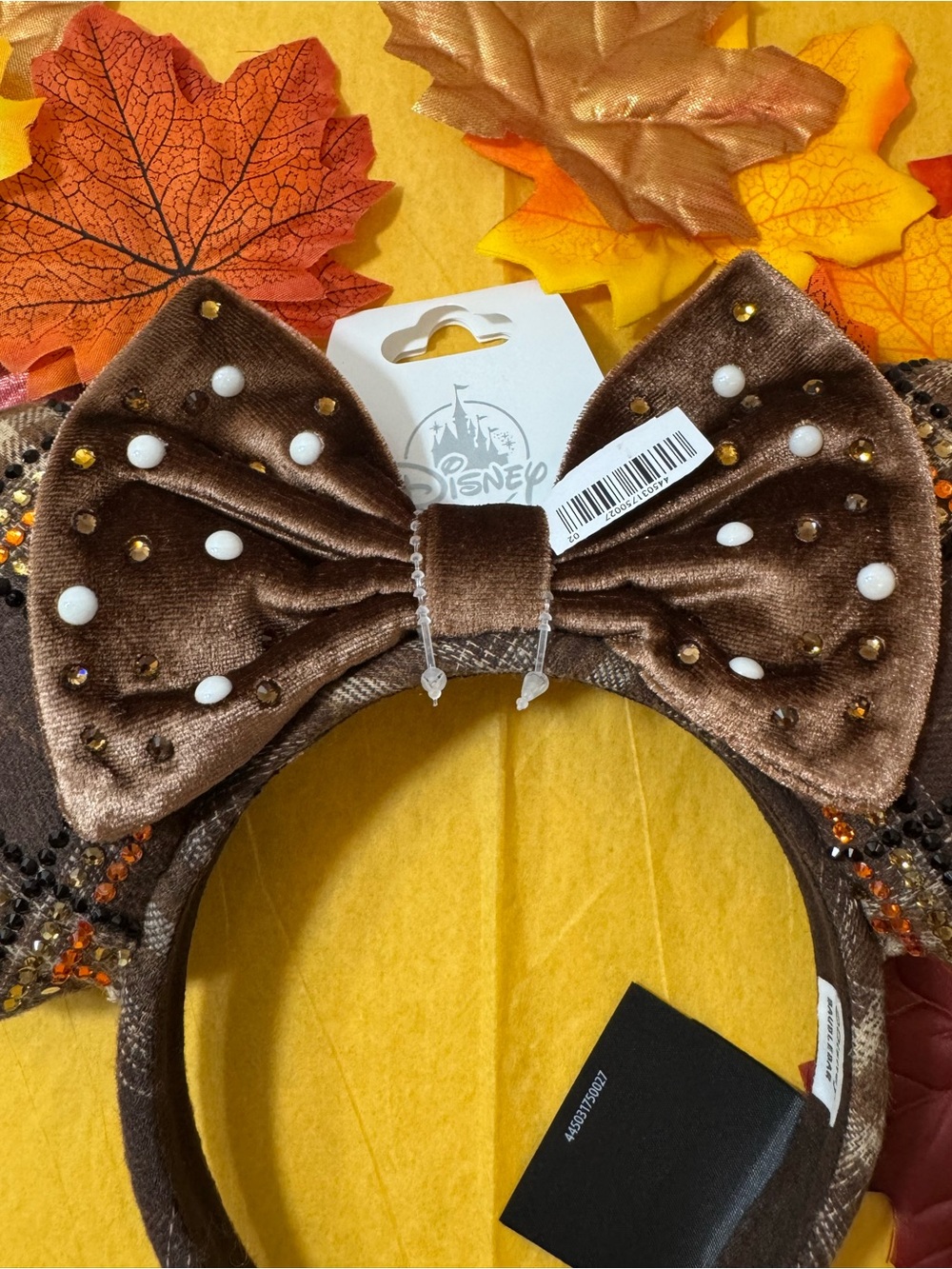 Minnie Mouse Plaid Ears Headband for Adults by BaubleBar - Picture 12 of 12